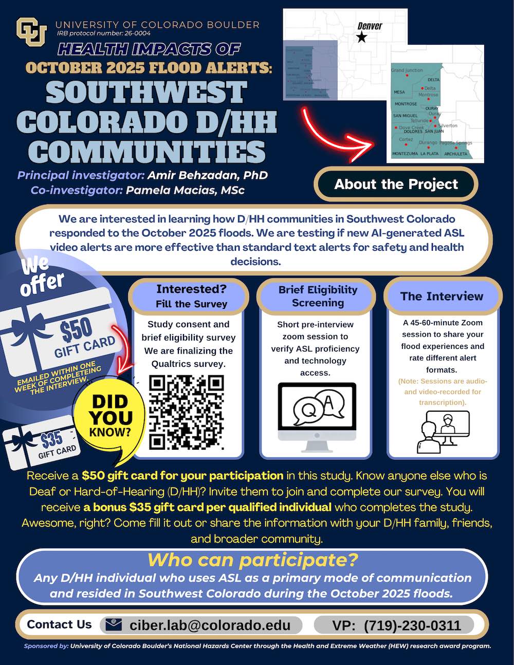Survey: University of Colorado Boulder