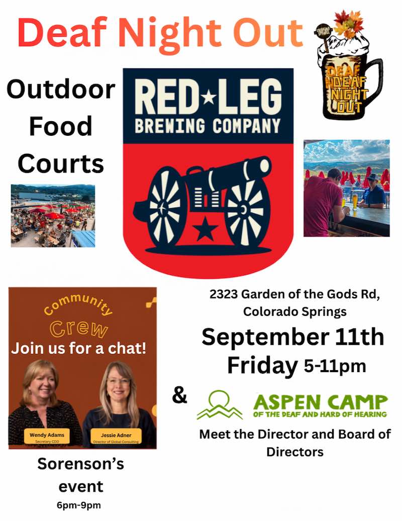 Deaf Night Out – September 11