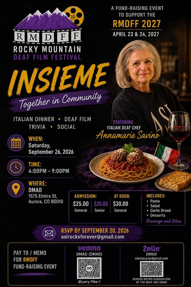 Rocky Mountain Deaf Film Festival – 2026