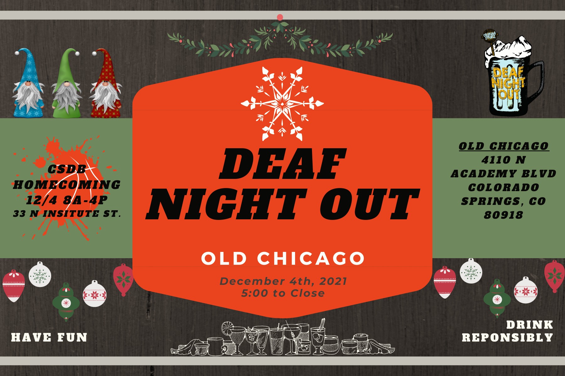 DNO December + CSDB Homecoming